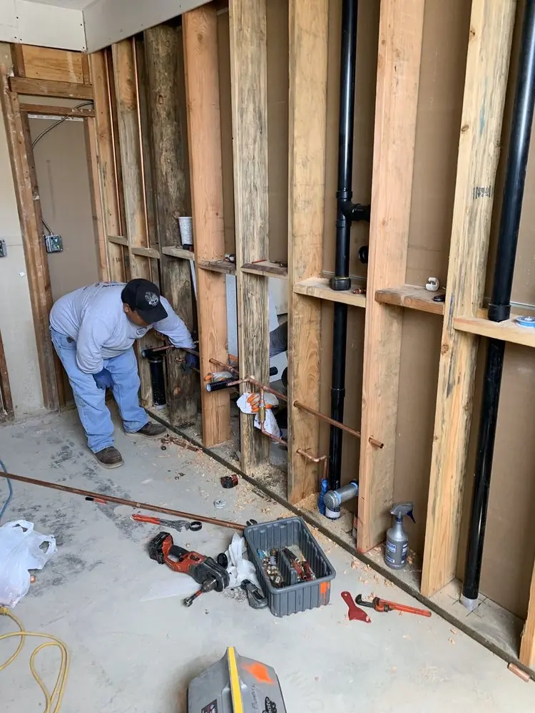 Commercial rough-in plumbing for Water Heater Replacement in Andalusia